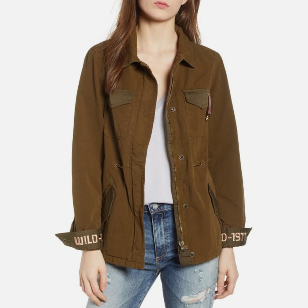 Scotch & Soda Military Green Jacket